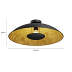 Minimalistisk Abstrakt Loftlampe - Rund
